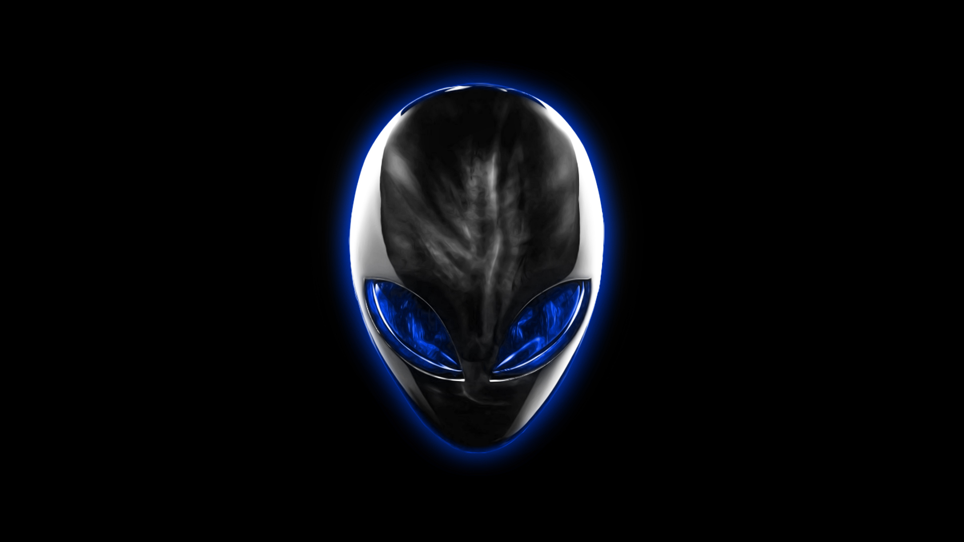 Alienware Blue Logo Wallpaper HD