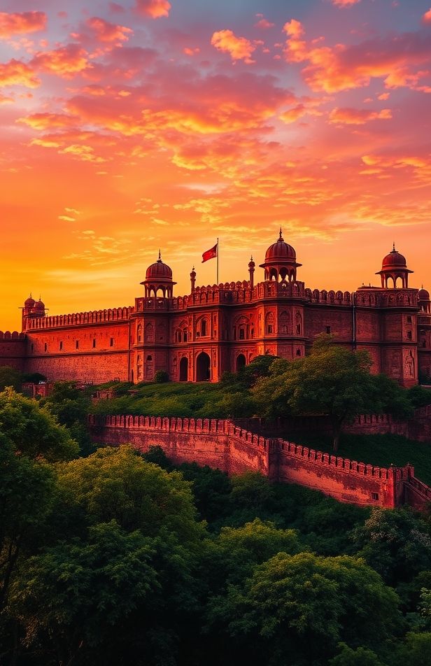 Red Fort Wallpaper