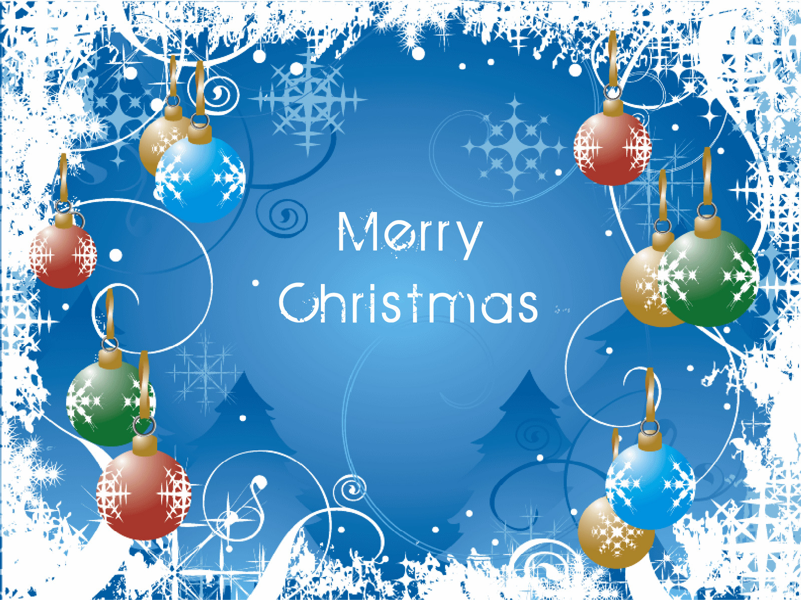 Greetings Card Wallpaper Desktop Merry Christmas