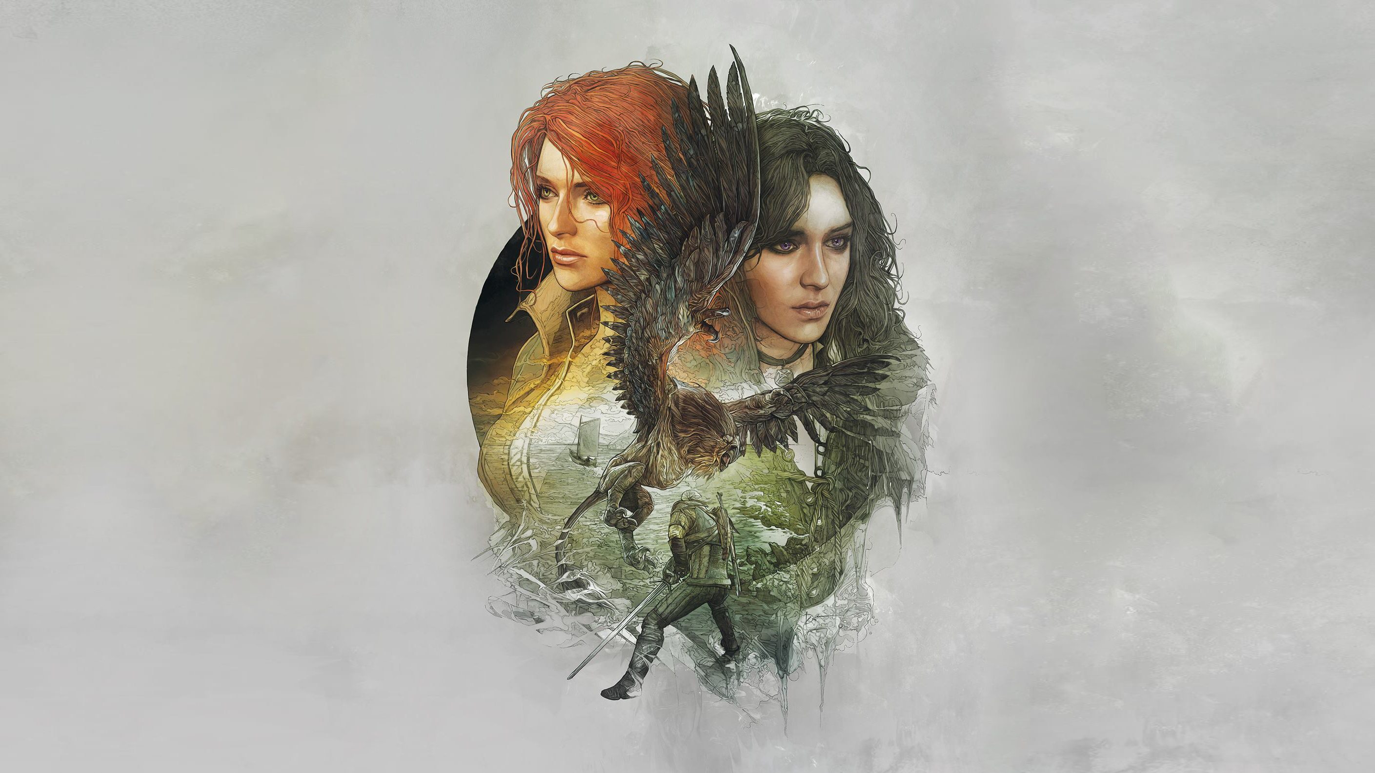 The Witcher Wild Hunt Art Photo HD Wallpaper Search More