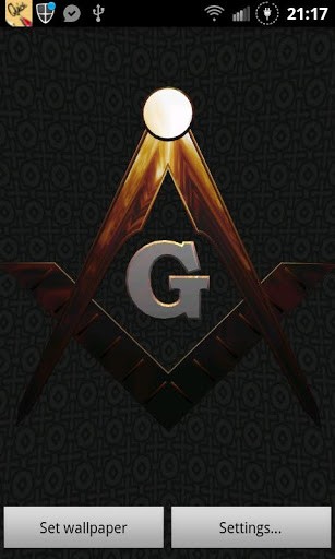 Symbol Is A Live Wallpaper That Constitutes True Virtual 3d Masonic