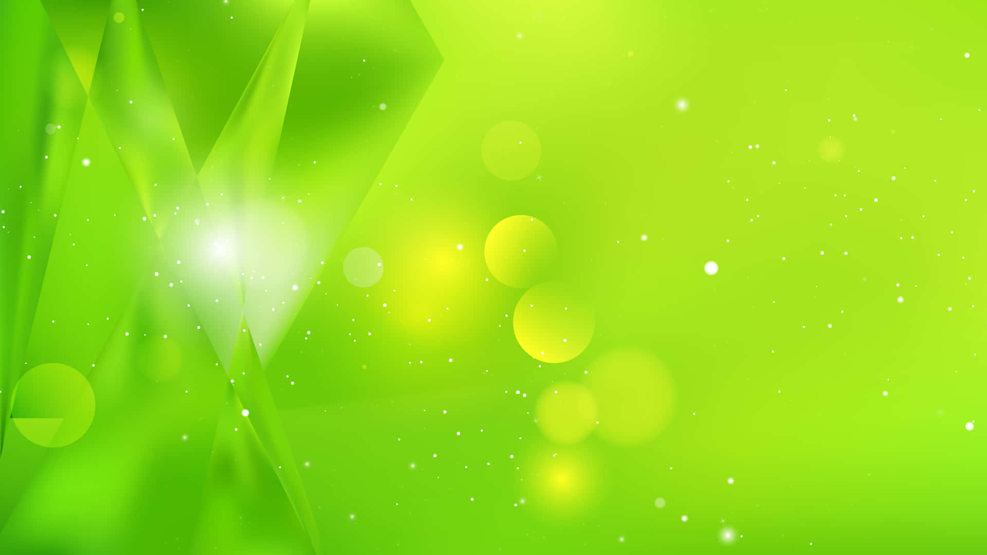 Abstract Green Background Wallpaper