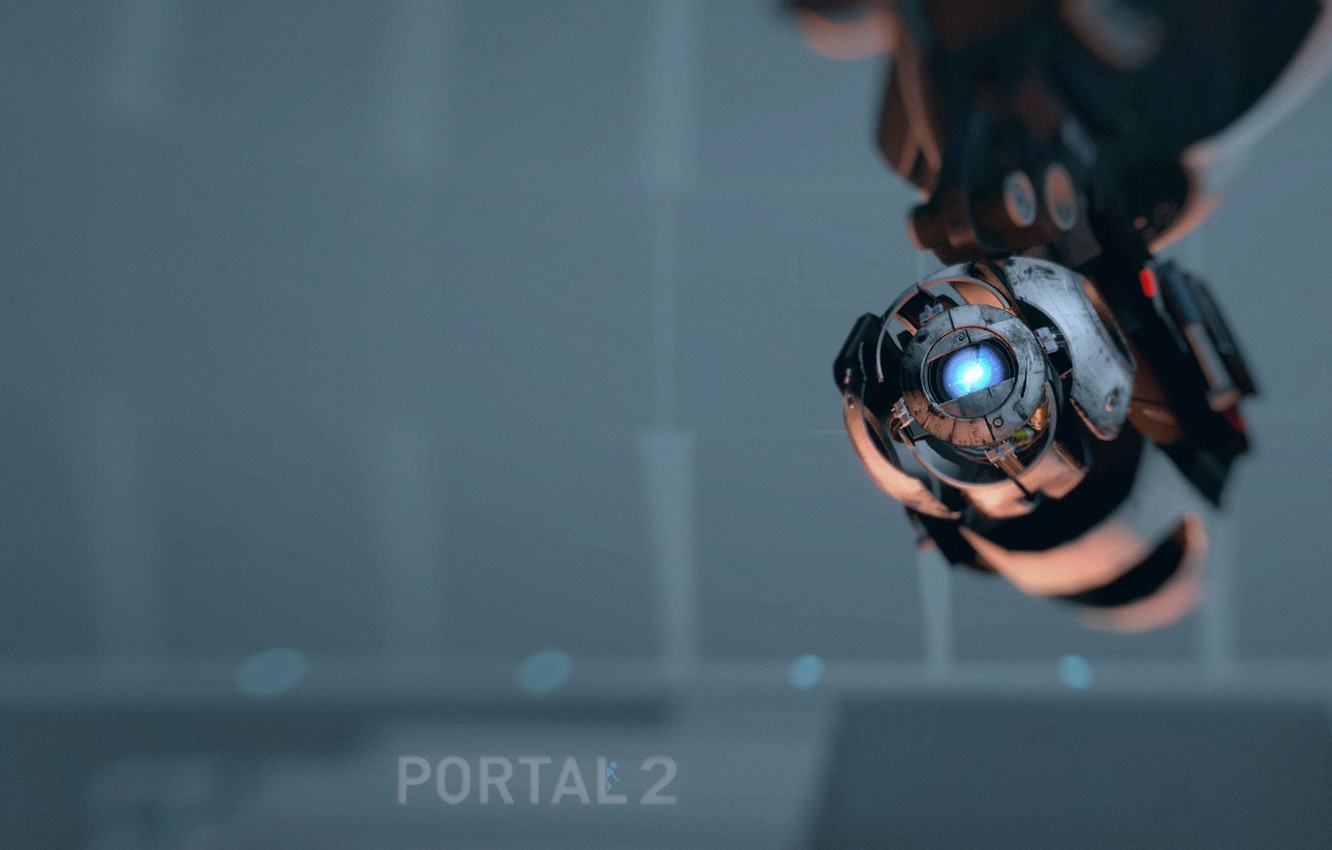 Photo Wallpaper Portal Whitley Glados Aperture