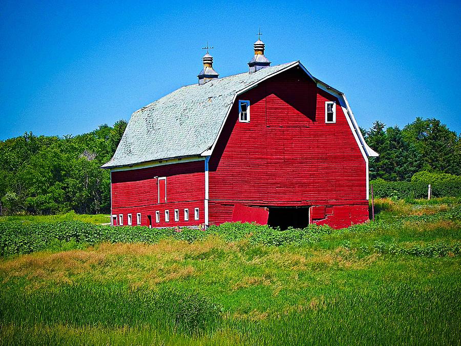 Pin Old Red Barn Landscape Nature Wallpaper And Background On