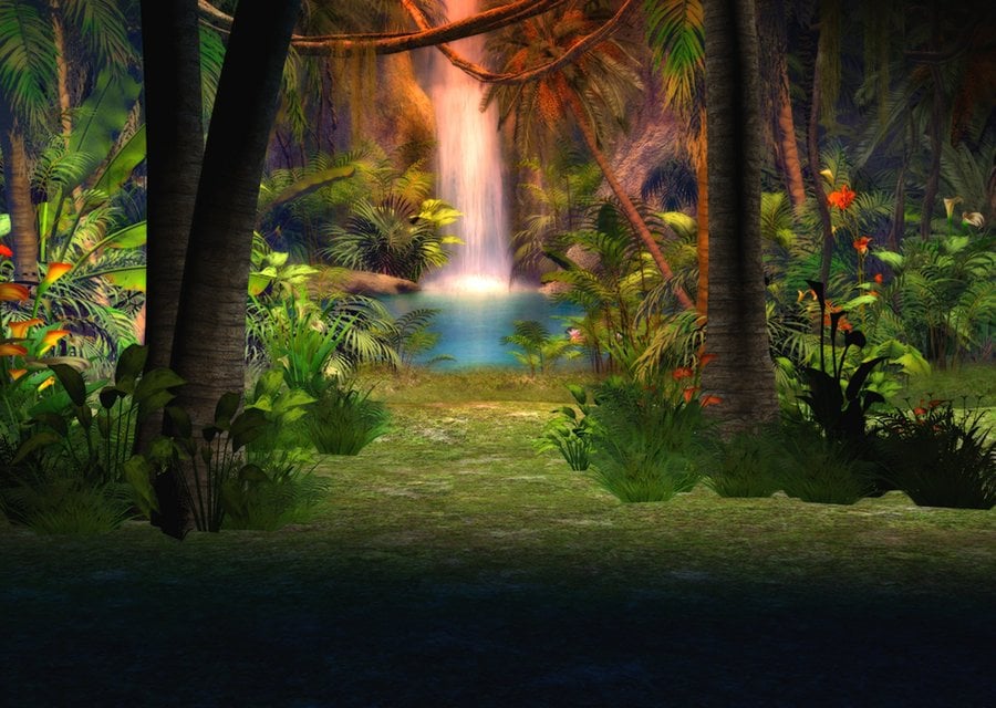 Jungle Background by Lil Mz 900x640