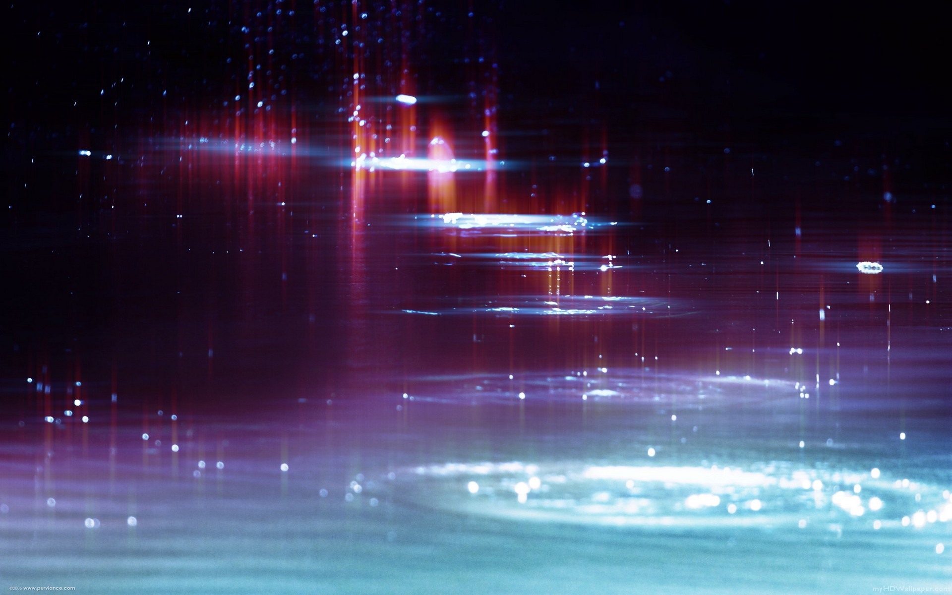 Sparkling Lake Desktop Wallpaper