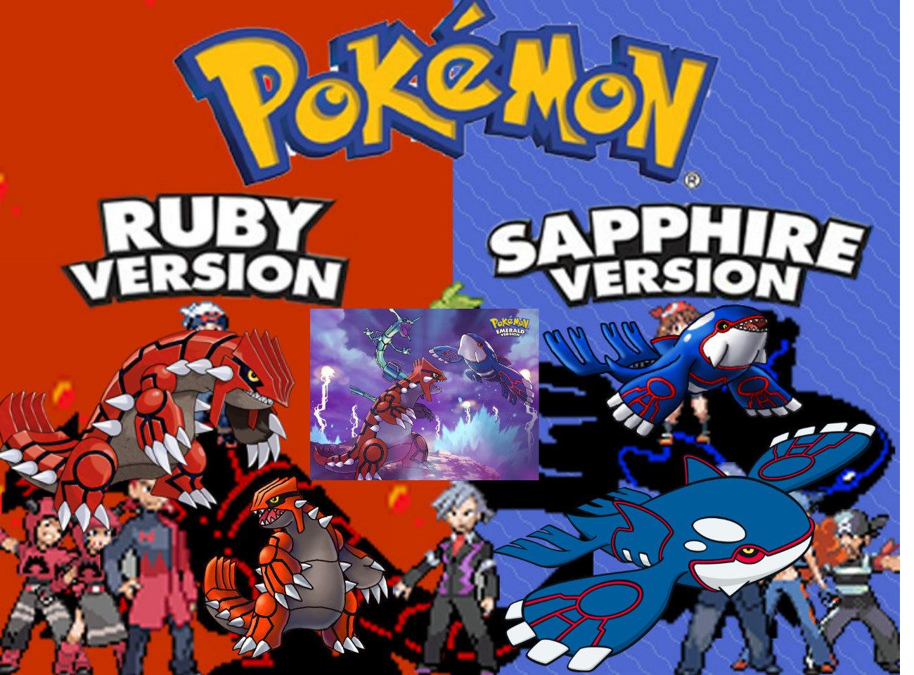 Pokemon Ruby And Sapphire Wallpaper