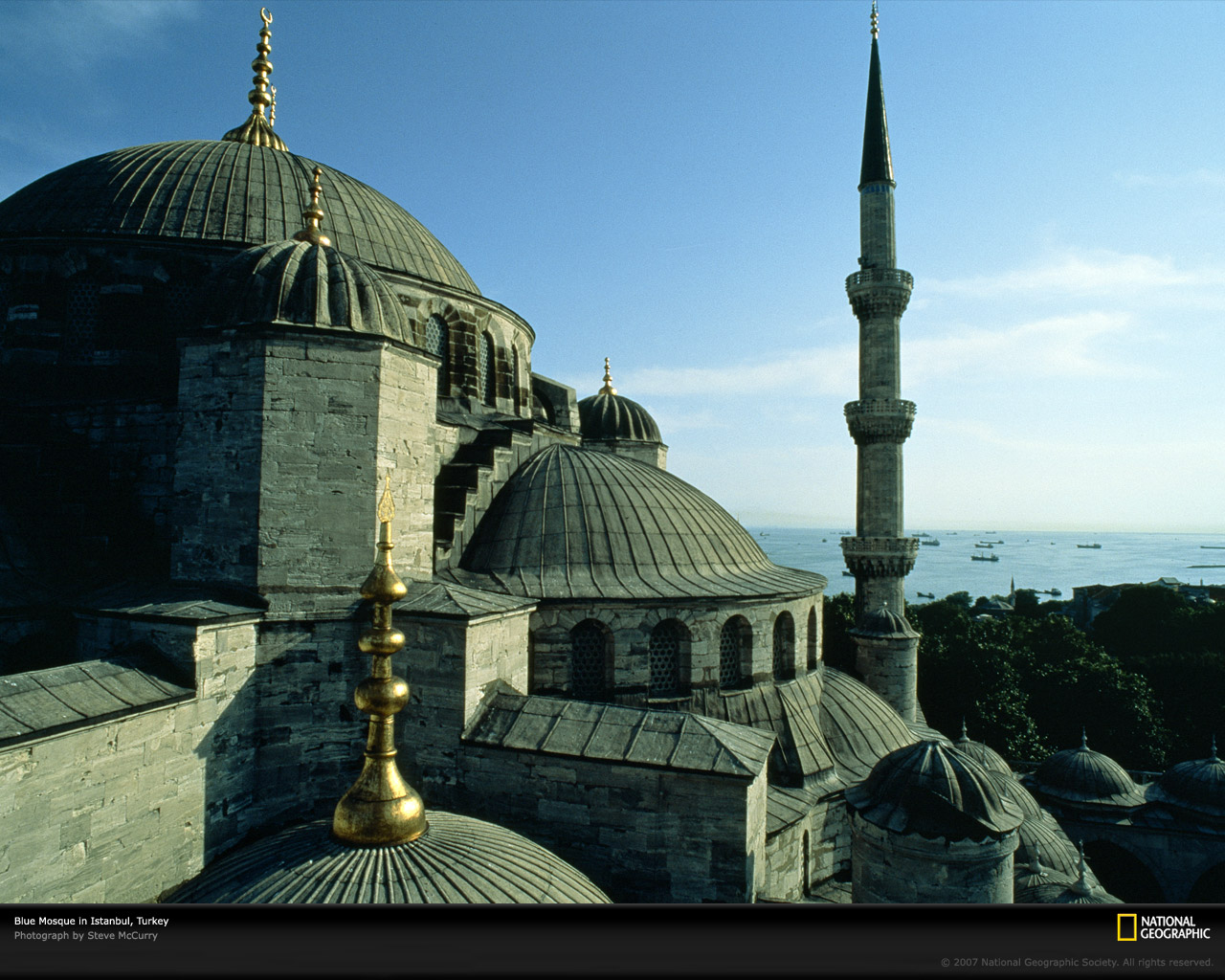 Blue Mosque Photo Of The Day Picture Photography Wallpaper