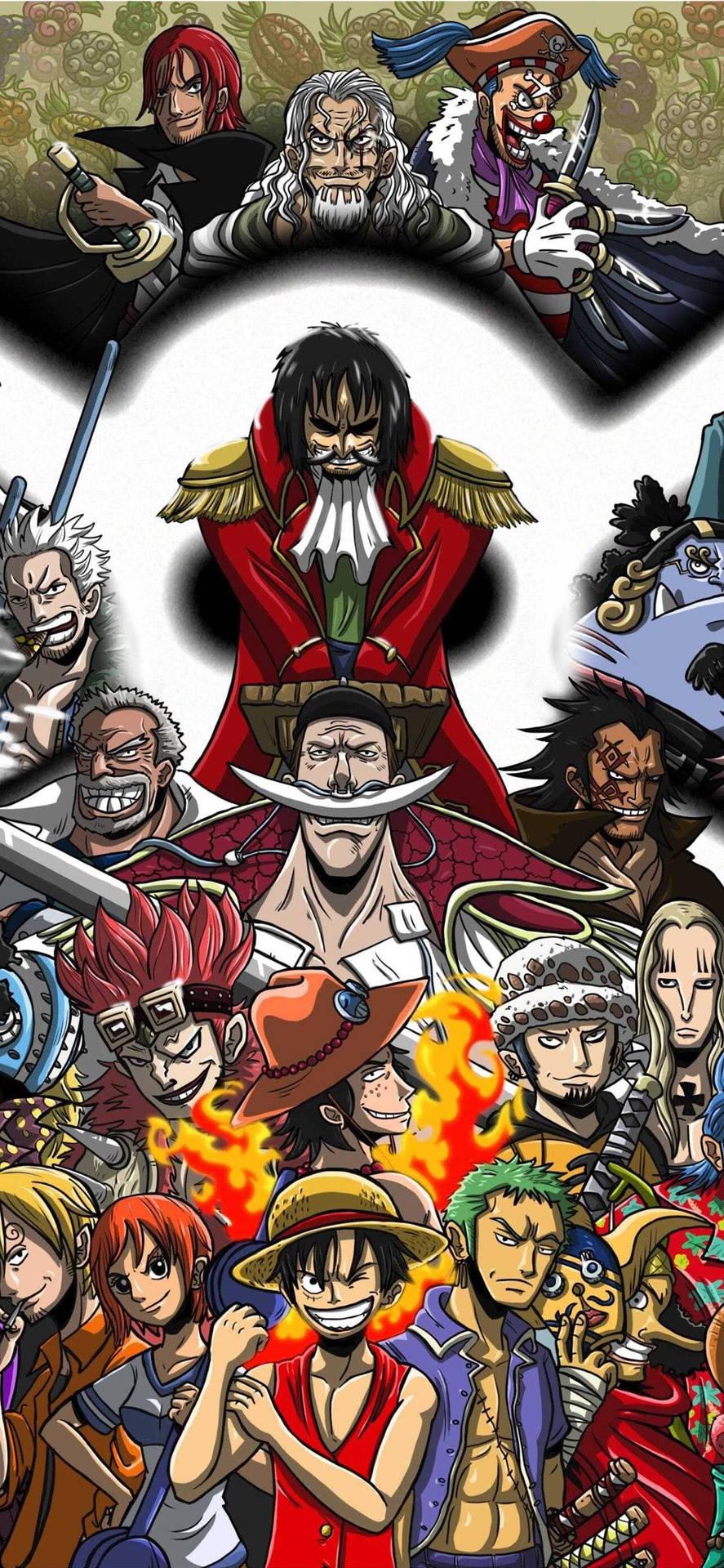 One Piece Key Art iPhone Wallpaper