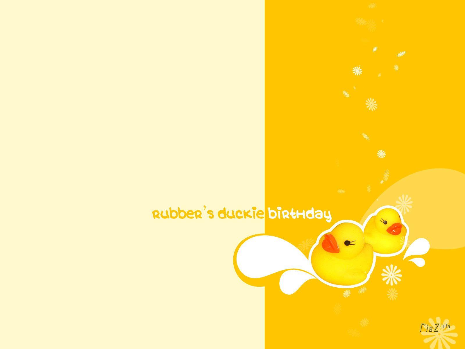 Rubber Ducky Wallpaper