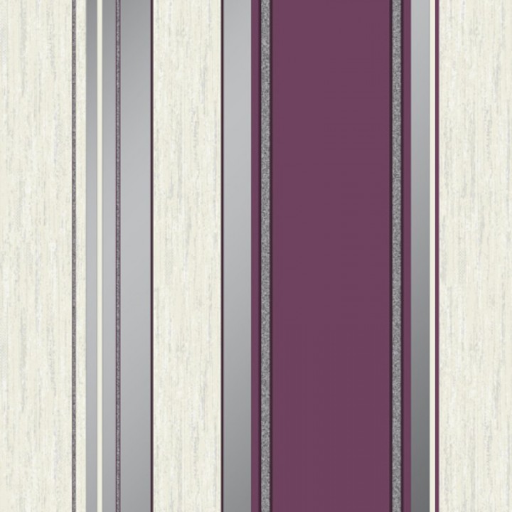 Vymura Synergy Stripe Plum Wallpaper M0800 Cut Price