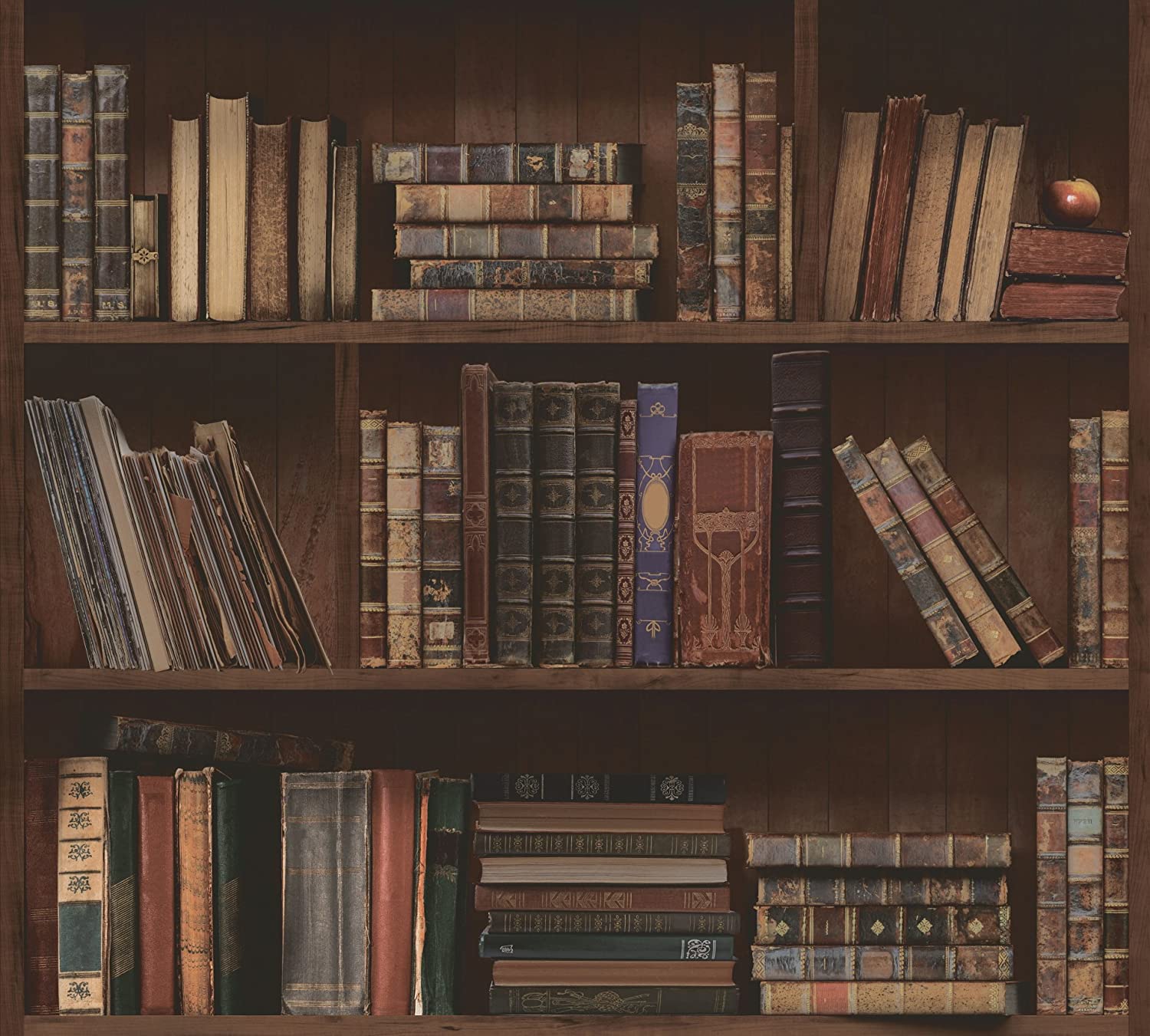 Bookshelf Wallpaper