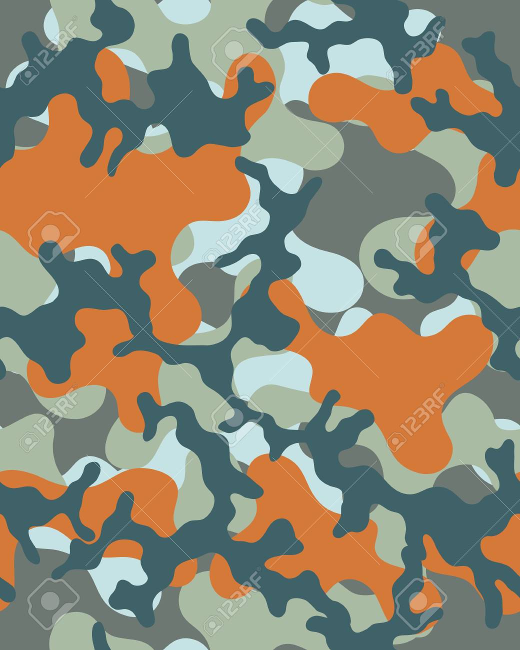 Camouflage Pattern Seamless Army Wallpaper Military Design