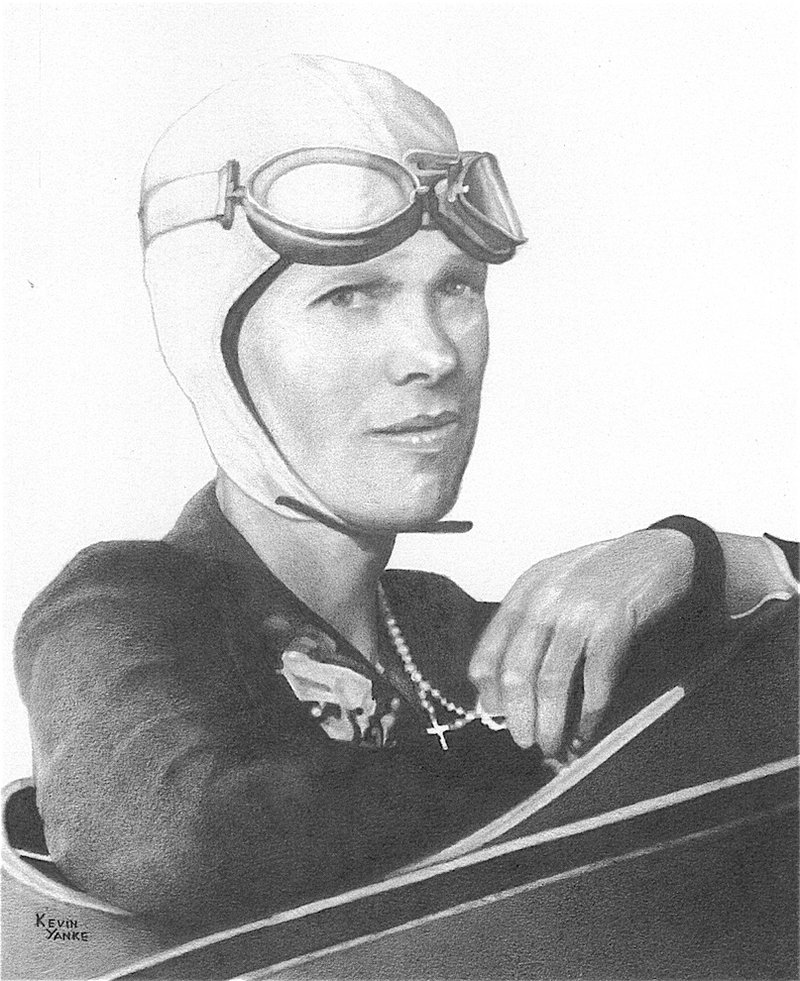 Amelia Earhart By Kjybkuz