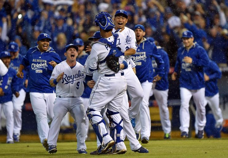 City Royals are four wins away from reaching their first World Series