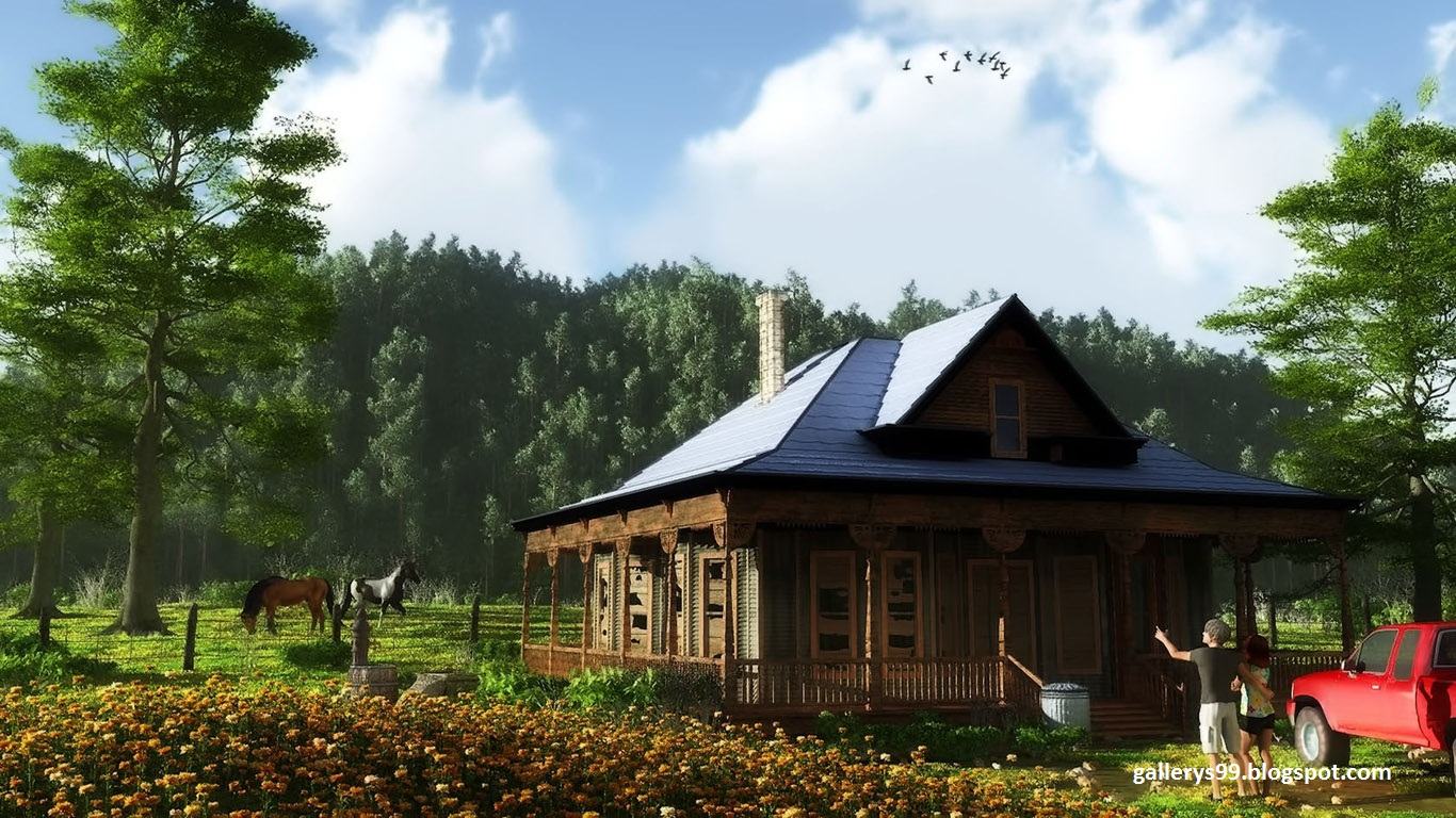 Wallpaper Background Amazing 3d Nature Home HD X