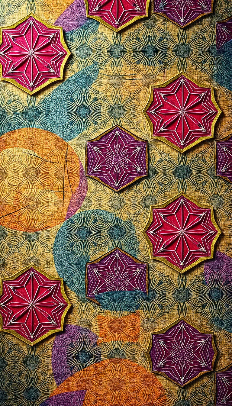 Modern Lattice Wallpaper
