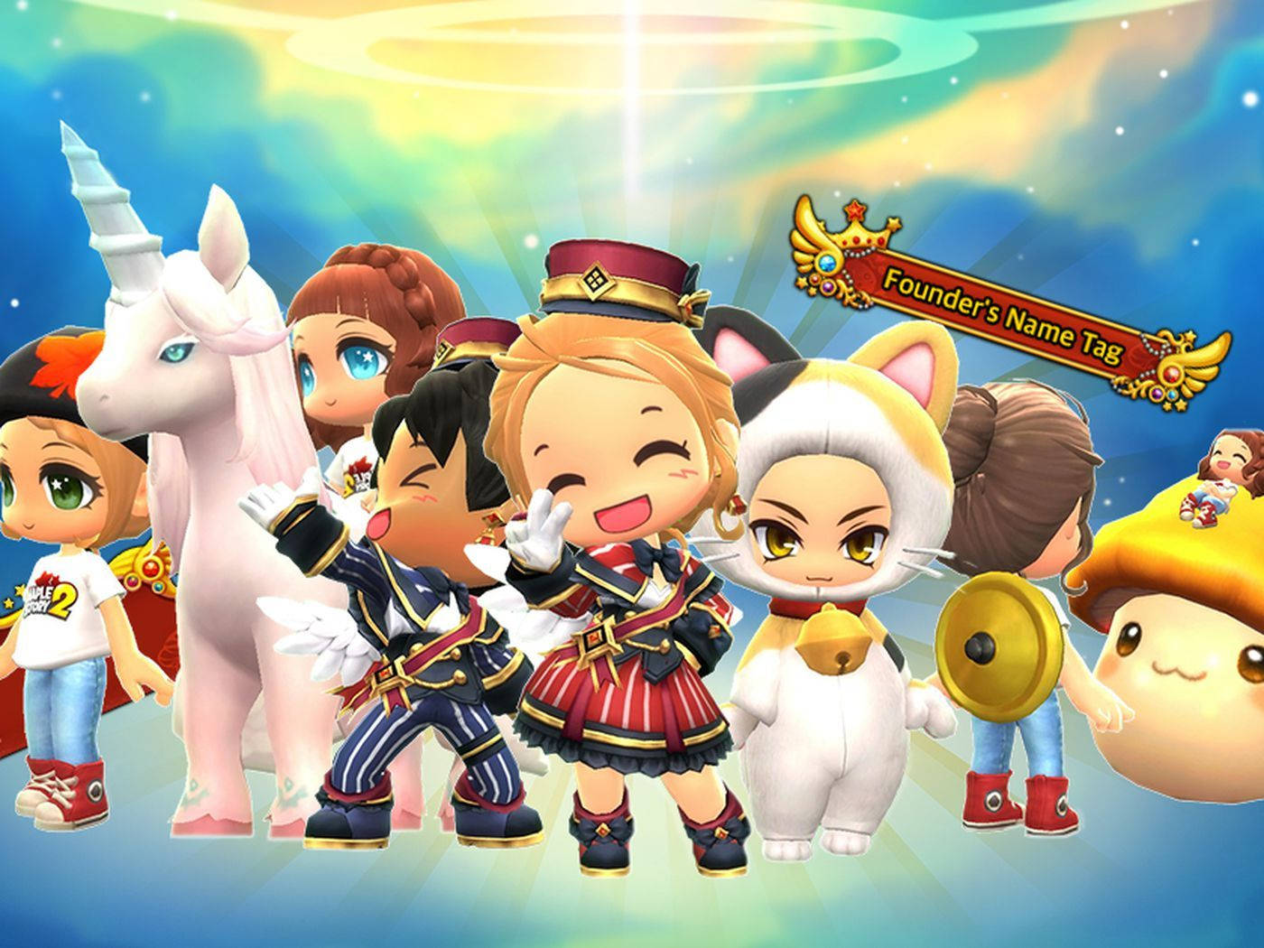 Play Maplestory And Join Millions Of Fans Around The World Wallpaper