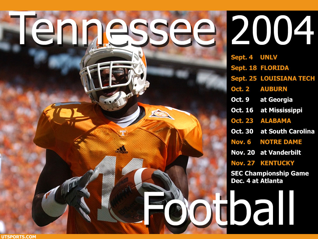 Free download Football Schedule University of Tennessee Official