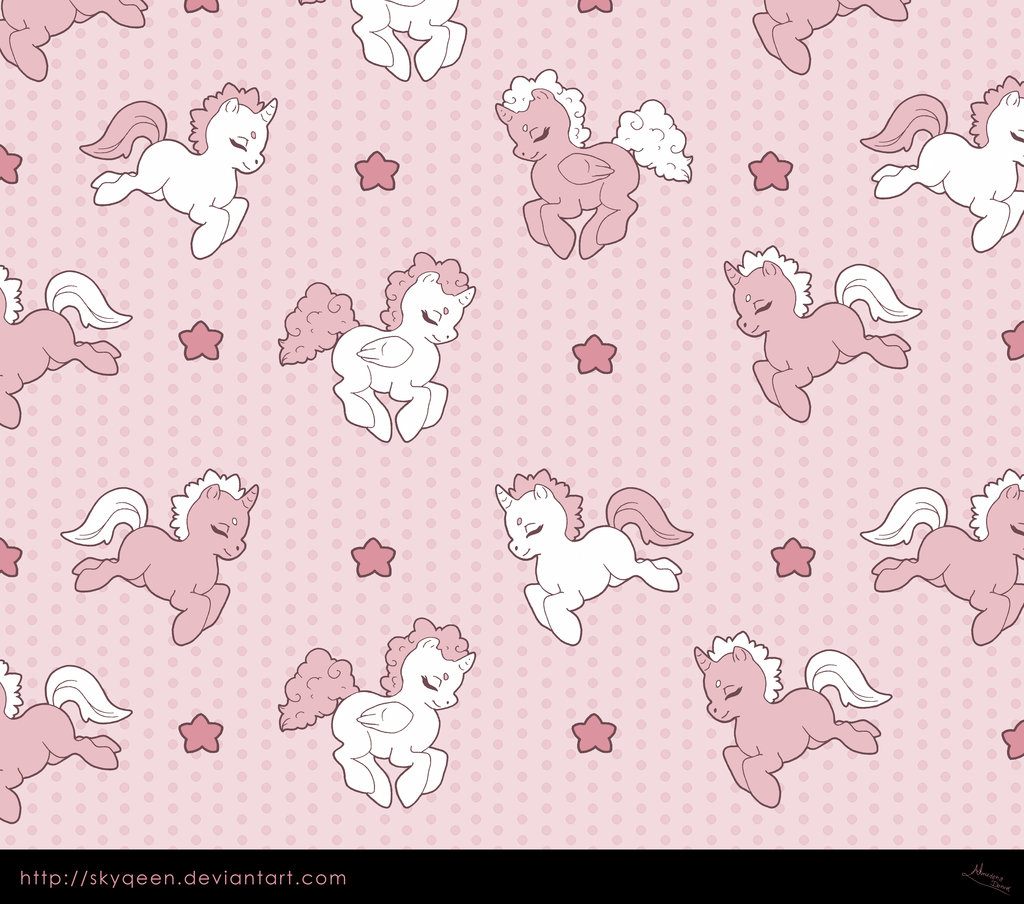 Pink Unicorns Wallpaper Custom Box By