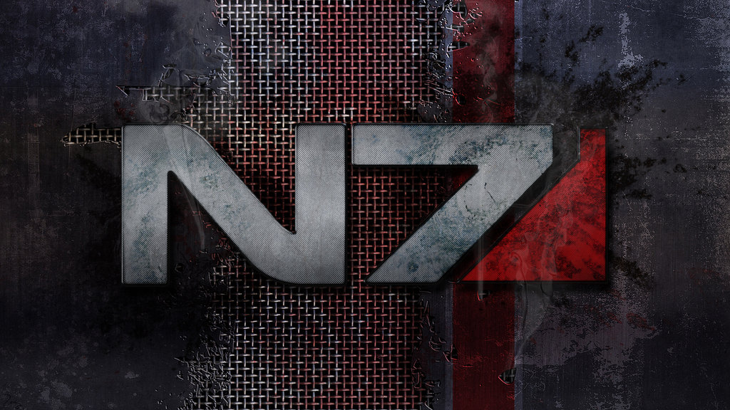 N7 Battle Damange Mass Effect Wallpaper By Zeaig
