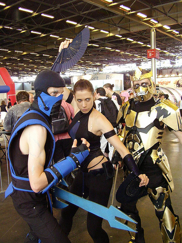 HD Wallpaper Sub Zero Scorpion Kitana Mortal Kombat Fan Costume