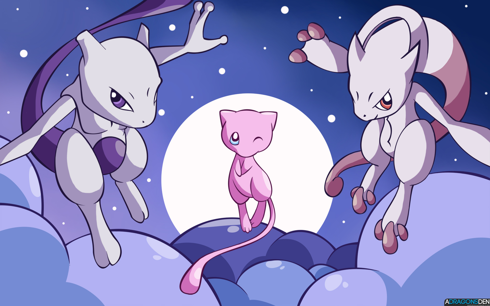 New Mewtwo Form Wallpaper