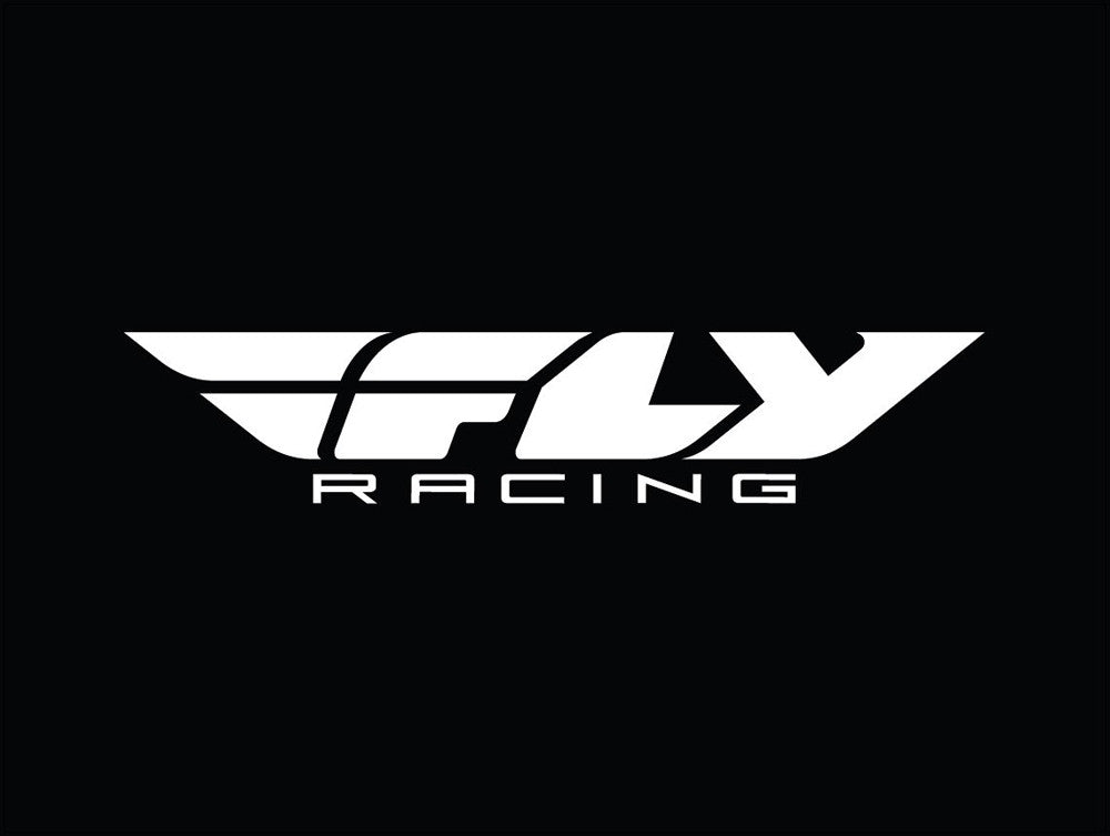 Fly Racing Sign Black W White Logo X Pn Sign47fly