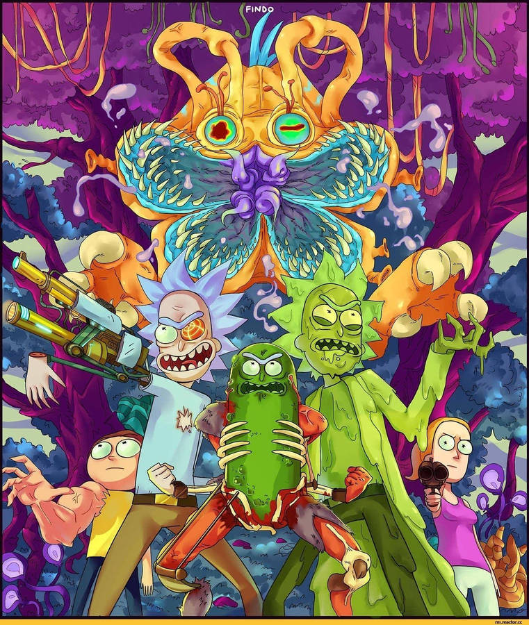 Rick And Morty iPhone Wallpaper