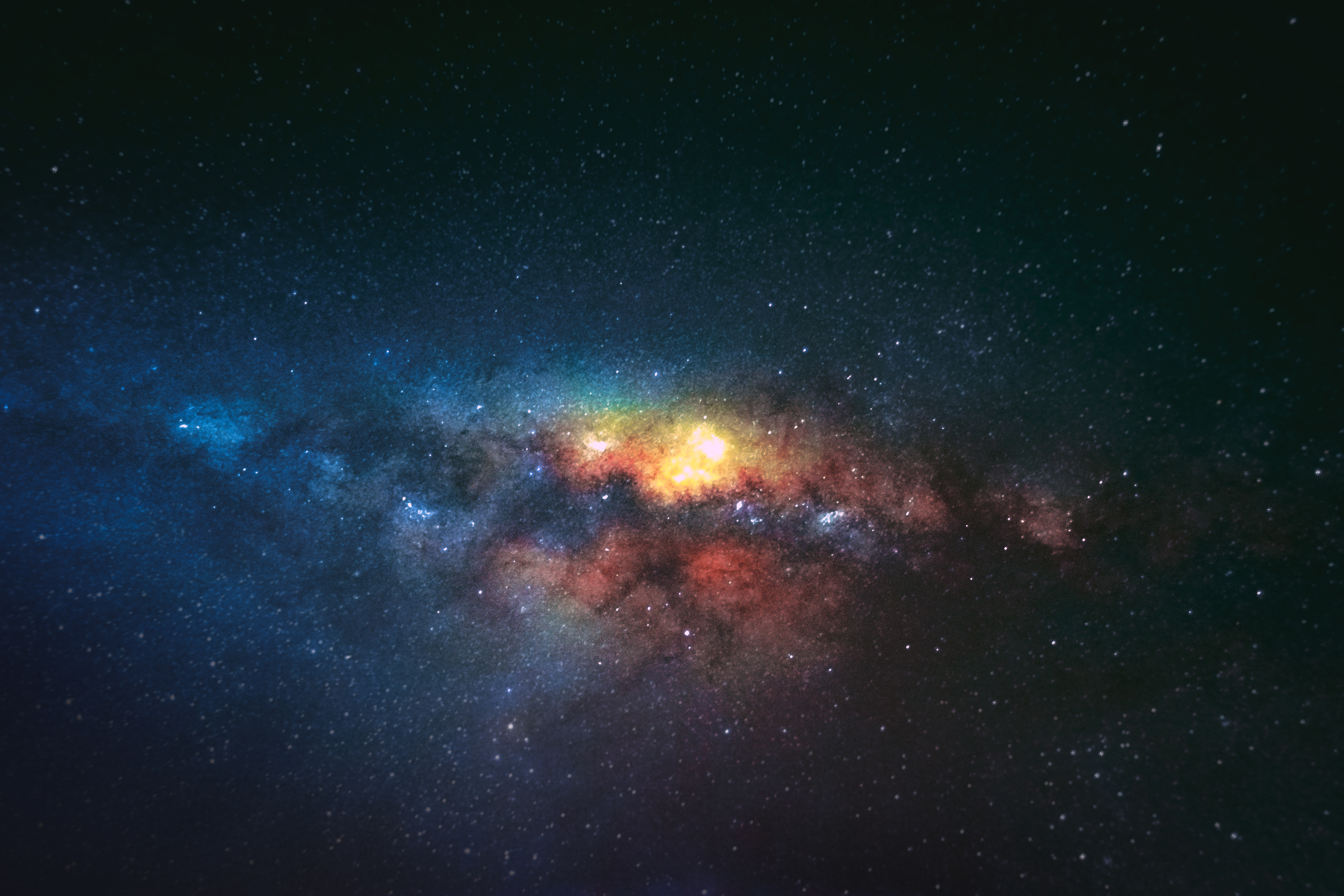 Night Sky Stars Galaxy HD Digital Universe 4k Wallpaper Image