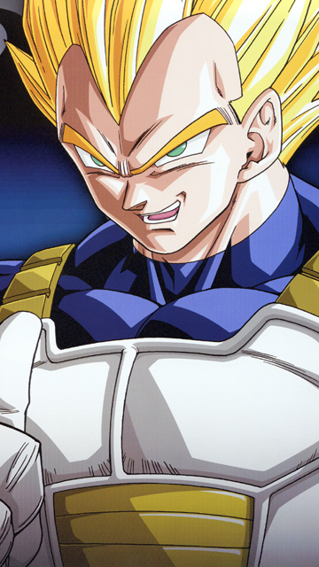 Vegeta Wallpaper For Your Nokia C6 Mobile Phone