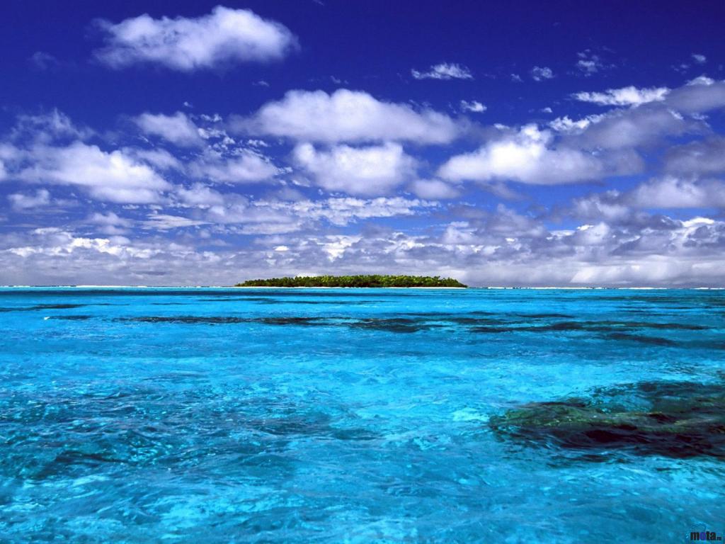 Wallpaper Azure Indian Ocean Maldives