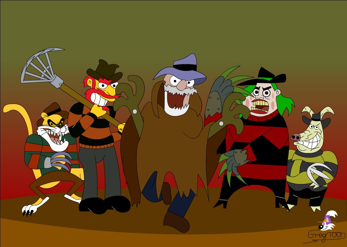 Freddy Lookalikes By gregtoon07