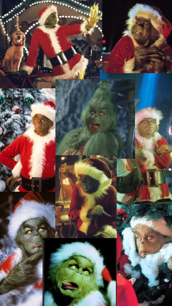 Grinch Christmas iPhone Wallpaper