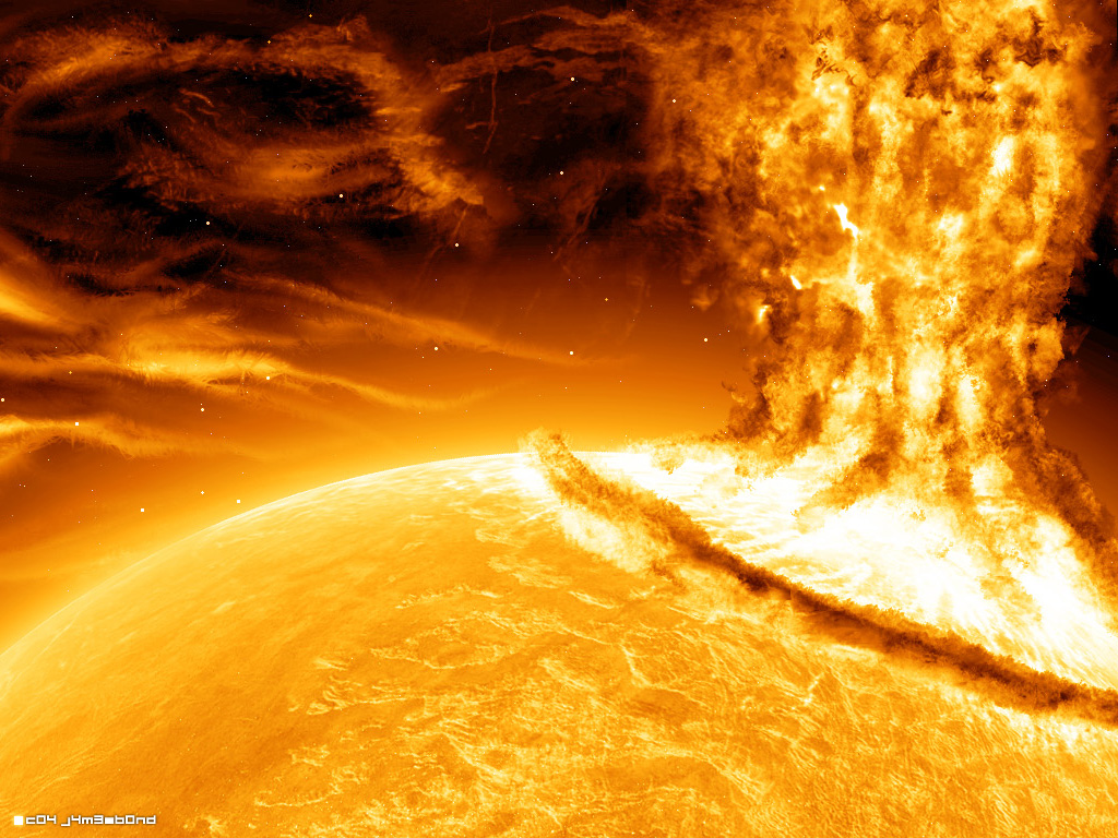 Solar Flare Wallpaper Top Quality Wallpapers 1024x768