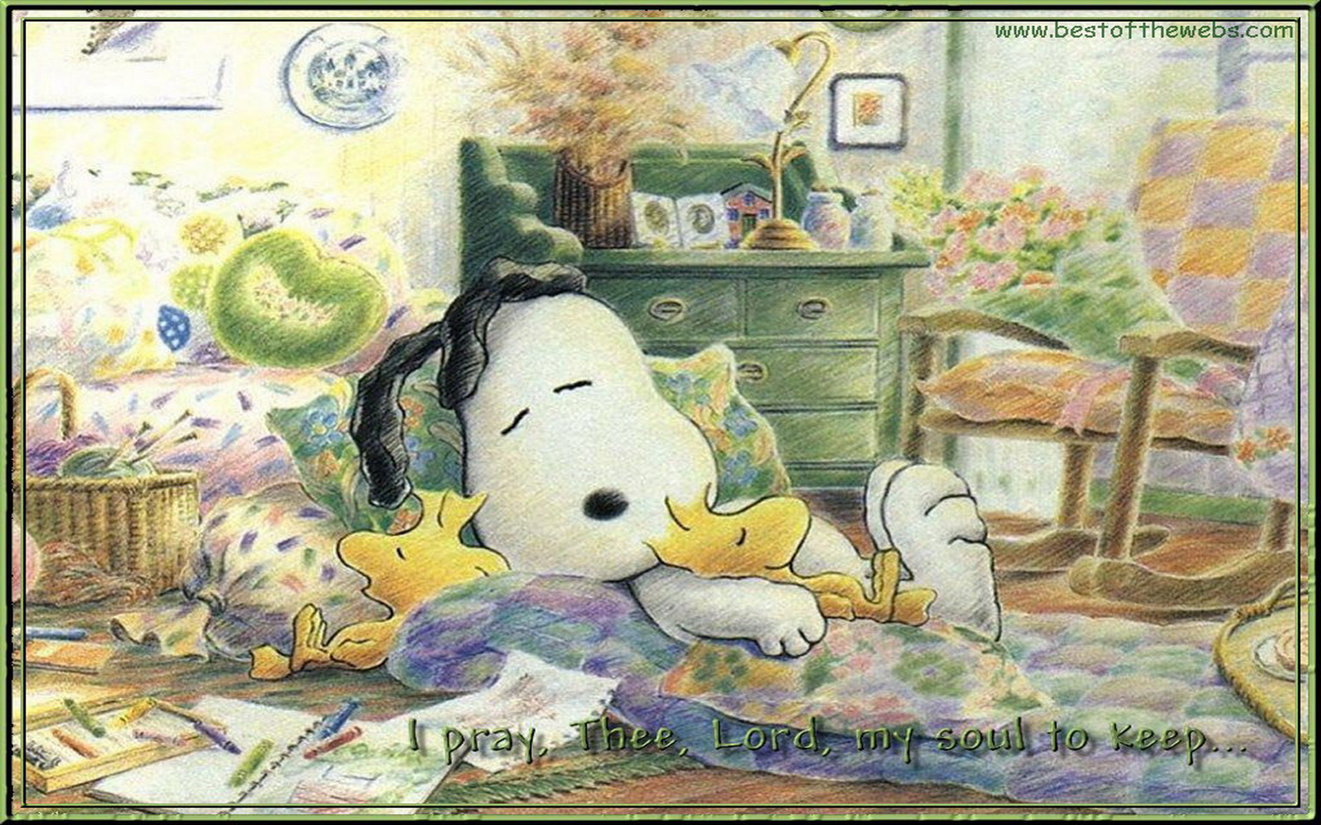 Snoopy Spring Wallpaper