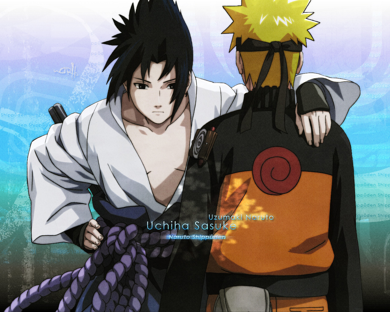 Naruto Shippuuden images Naruto and Sasuke HD wallpaper and background