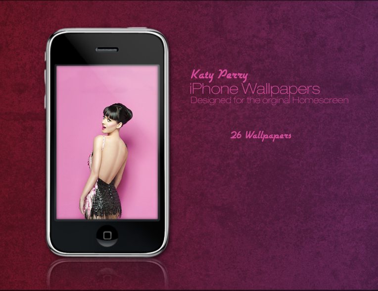Katy Perry iPhone Wallpaper By Drakkinstorm