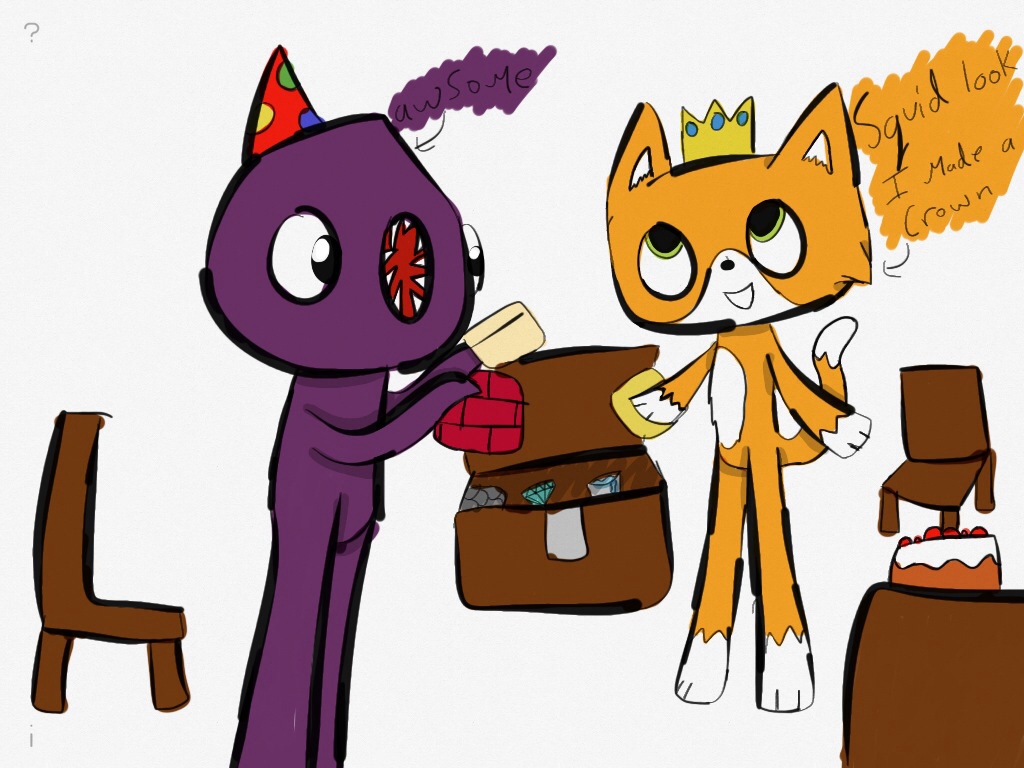 Who loves stampy and squid nugget by Queenyoungwolf on
