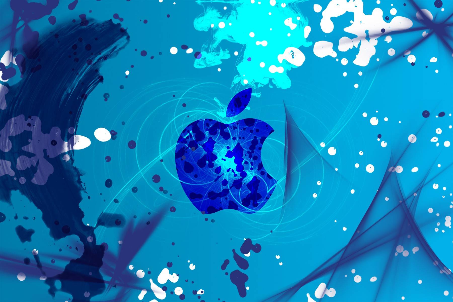 Abstract Apple Wallpaper