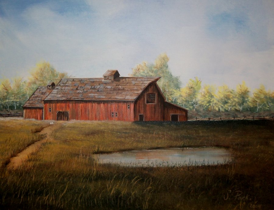 Country Barn Background Quiet Sold By