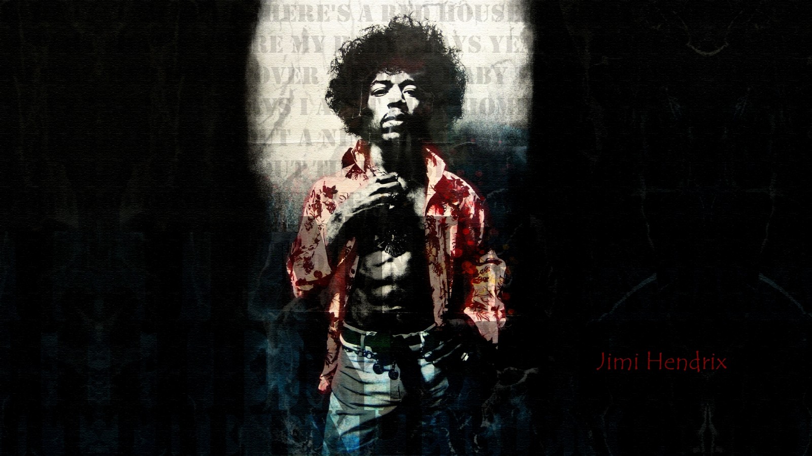 Jimi Hendrix Puter Wallpaper Desktop Background Id