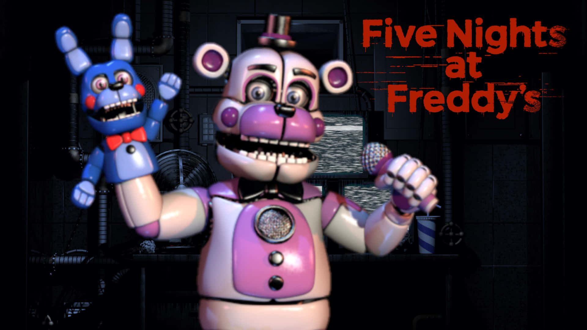 Five Nights At Freddys Sister Location X Wallpaper