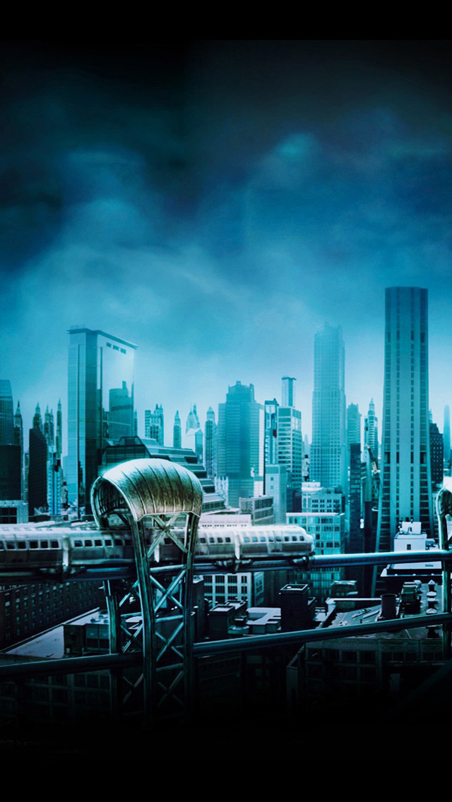 Gotham City iPhone 5 Wallpaper iPod Wallpaper HD   Free Download