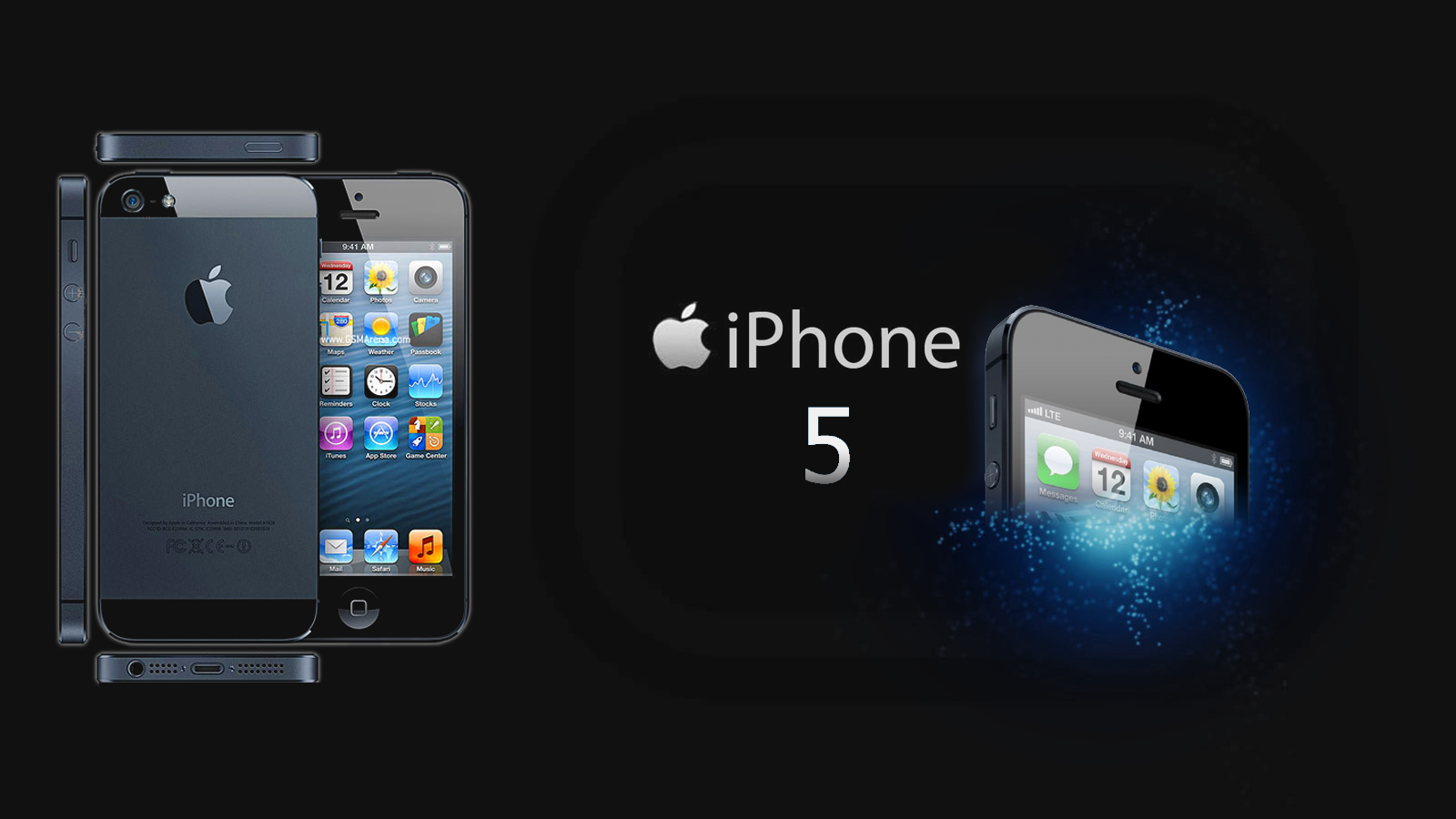 Apple iPhone Wallpapers for New iPhone 5 and iPhone 5S 1600x900