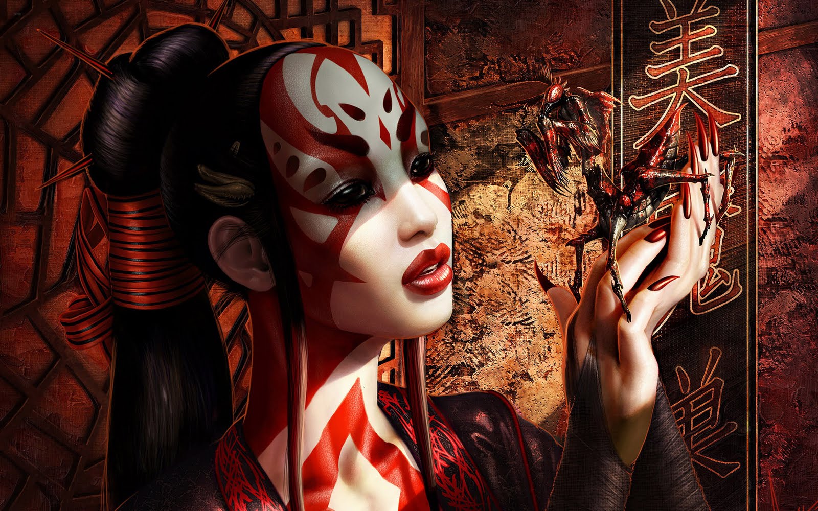 Japanese wallpapers Asian wallpapers   Art by Steve Argyle