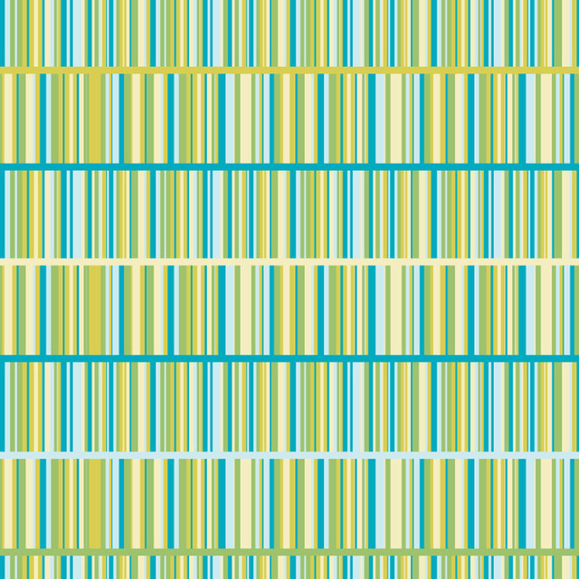 Book Stripe Turquoise Wall Mural Contemporary Wallpaper By