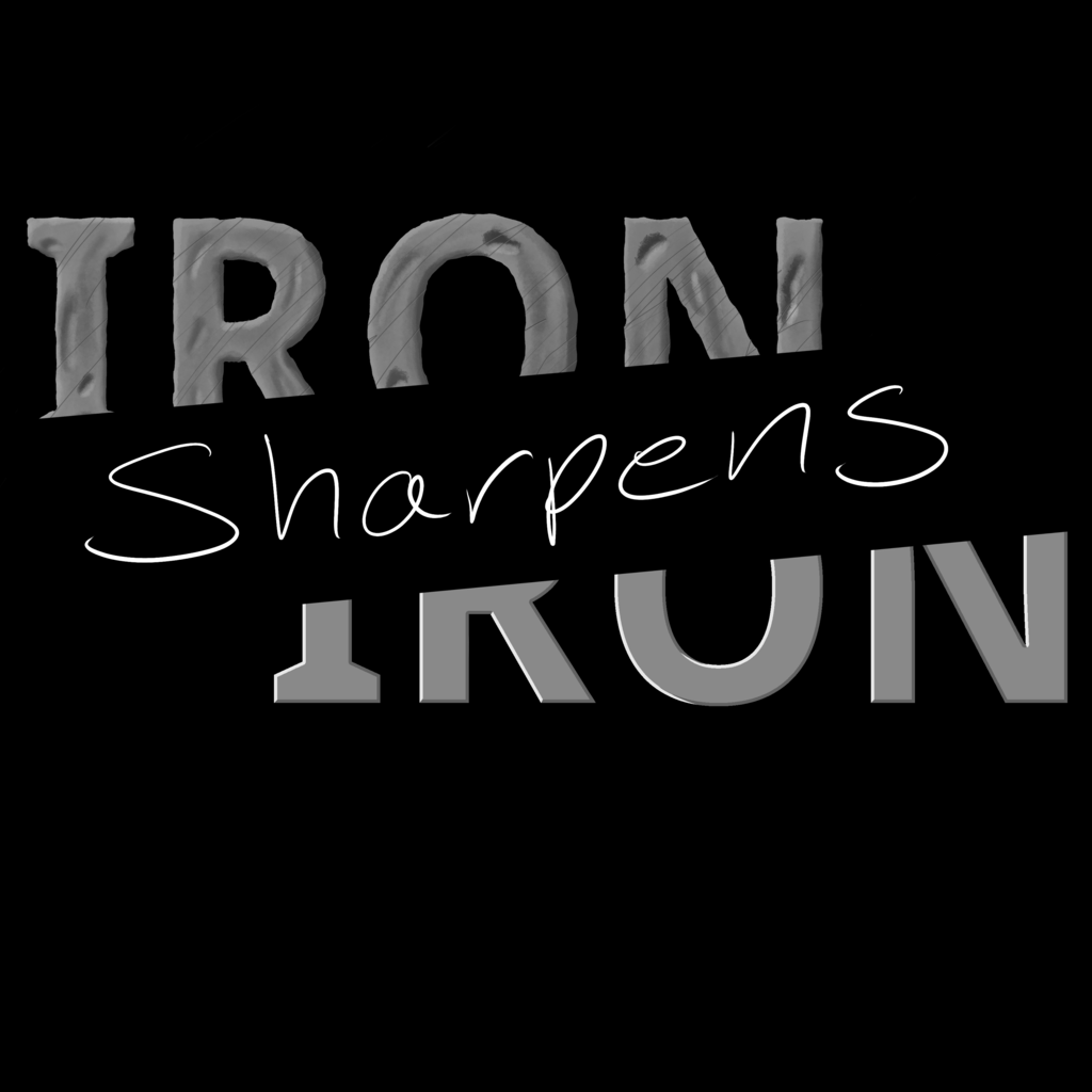  shirt graphics iron sharpens iron and one man sharpens another 1024x1024