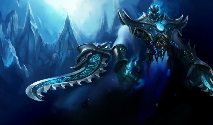 CN ] Frozen Terror Nocturne Official League of Legends Splash Art
