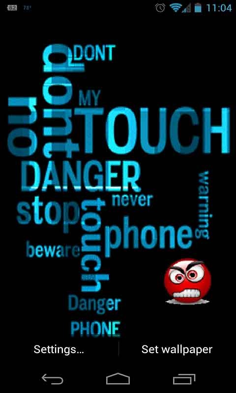 Featured image of post Dont Touch My Phone Wallpaper Hd Blue : We have a massive amount of hd images that will make your.